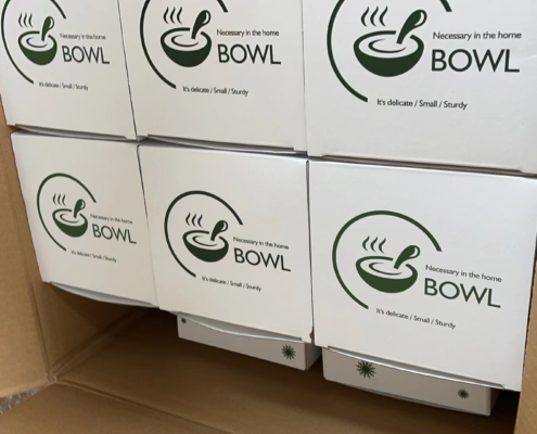 Delivered Order for License Personalized Kids Bowls & Plates