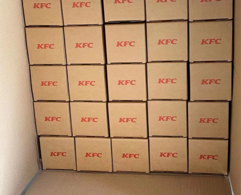 Mannbiotech - Delivered Order For KFC Bamboo Fiber Reusable Coffee Cups with Lids