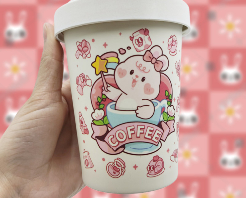 Mannbiotech - Delivered Order for Cartoon Rabbit Kids Personalized Coffee Cups Dealer