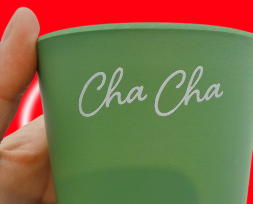 Mannbiotech - Delivered Order for ChaCha Branded Customize Coffee Cups Service