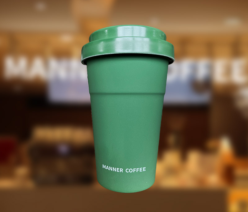 Mannbiotech - Delivered Order for Manner Coffee Customized Branded Coffee Cups In Bulk