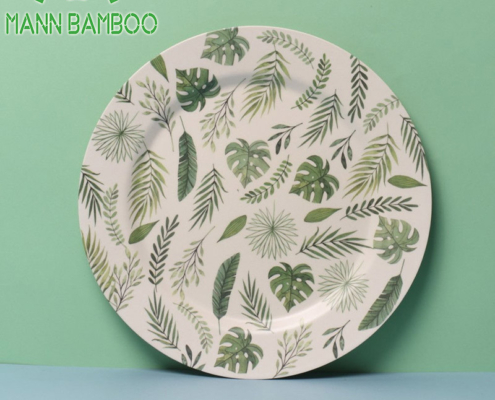 Mannbiotech - Solution For Restaurant – Reusable Bamboo Plates Bulk
