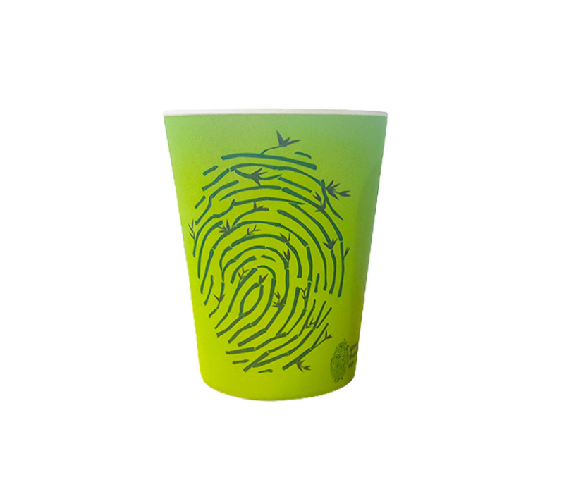 Mannbiotech - 12 oz Reusable Bamboo Biodegradable Eco Friendly Cups