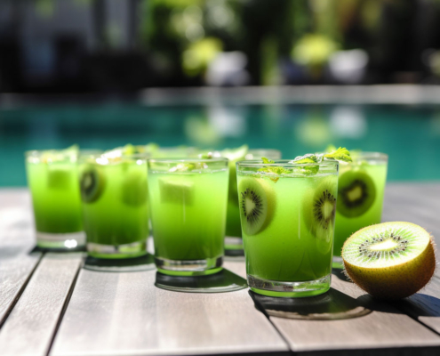 2023 Summer Kiwi Cucumber Slushie