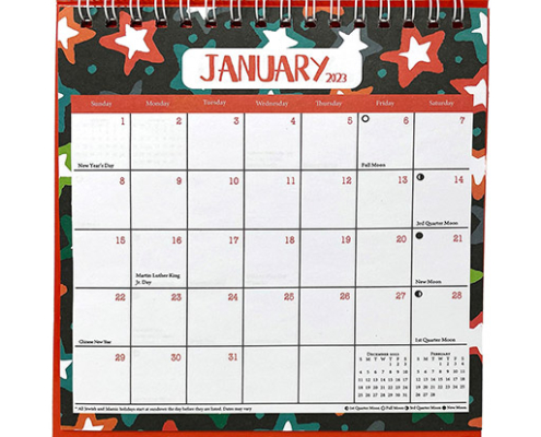 Budget-Friendly Corporate Gift Ideas for Clients - Desk Calendars