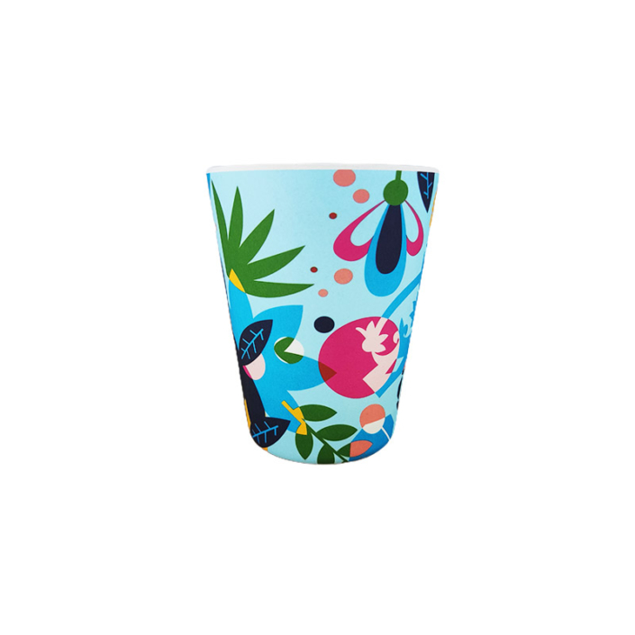 12 oz Eco Friendly Bamboo Personalized Reusable Coffee Cups