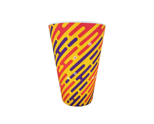 16 oz Biodegradable Personalized Bamboo Fiber Printed Cups