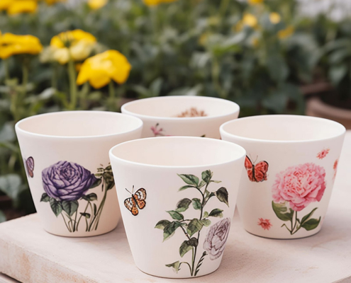 Elevate Your Plant Nursery with Personalized Flower Pot