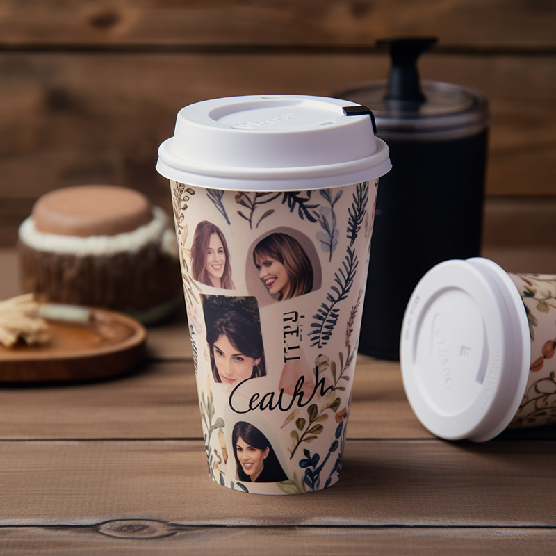 Photo Collage Printed Cups for Personalized Birthday Celebrations