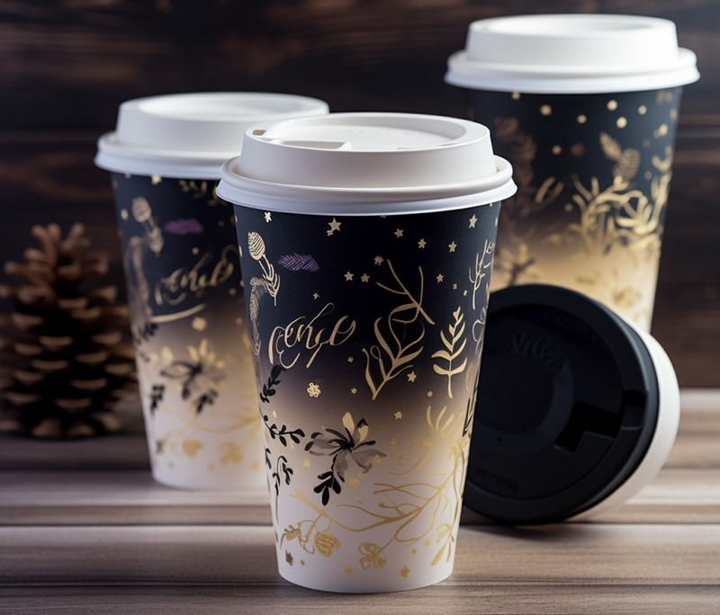Printed Cups for New Year’s Eve