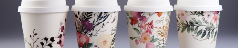 Printed Cups for Wedding