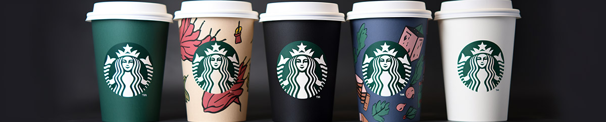 Starbucks Reusable Coffee Cups with Lids