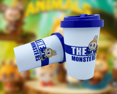 Pop Mart The Monsters Custom Cups With Lids
