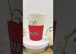 Video of Peanuts Snoopy Customised Coffee Cups