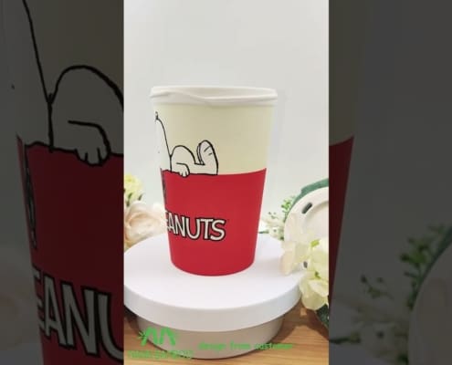 Video of Peanuts Snoopy Customised Coffee Cups