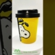 Mannbiotech - Video of Snoopy Bamboo Fiber Personalized Coffee Cups