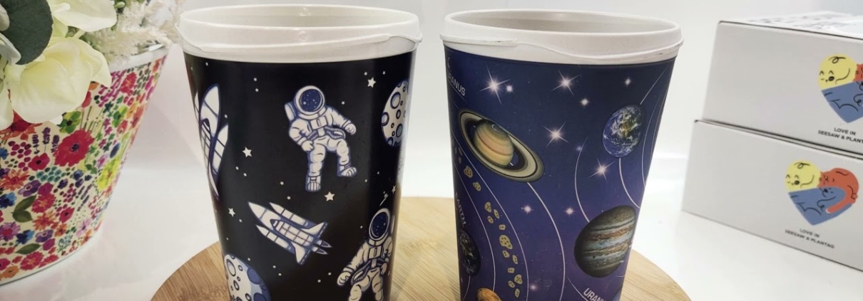 Mannbiotech - Video of Space & Astronomy Personalized Coffee Cups