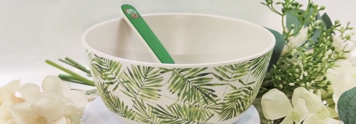 Mannbiotech - Video of Bamboo Fiber Eco Friendly Bowls