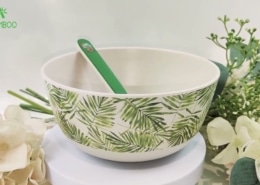Mannbiotech - Video of Bamboo Fiber Eco Friendly Bowls