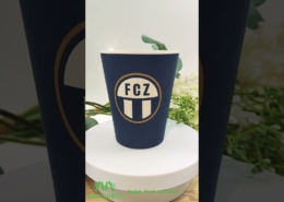Mannbiotech - Video of Takeaway Bamboo Fiber Branded Coffee Cups