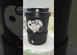 Mannbiotech - Video of Bamboo Fibre Custom Coffee Cups