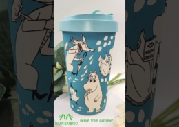 Mannbiotech - Video of Takeaway Bamboo Fiber Reusable Cups