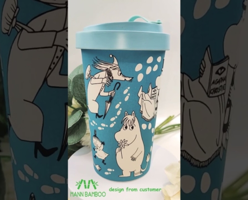 Mannbiotech - Video of Takeaway Bamboo Fiber Reusable Cups