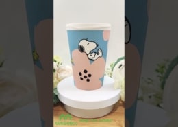 Video of Peanuts Snoopy, Eco Friendly Reusable Cups