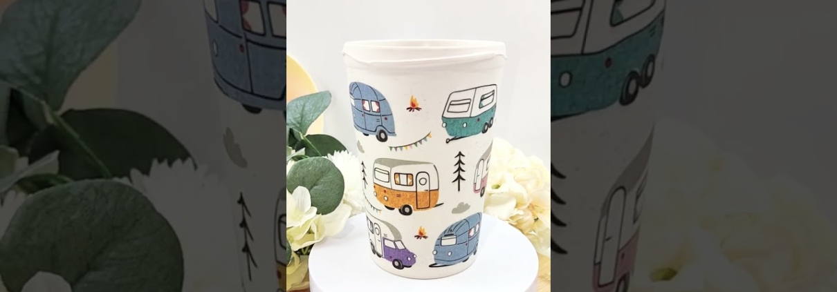 Mannbiotech - Cartoon Pattern, Wholesale Takeaway Coffee Cups - Biodegradable,Eco Friendly,Compostable