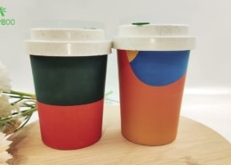 Mannbiotech - Video of Takeaway Bamboo Fibre Customized Coffee Cups