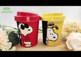 Mannbiotech - Video of Peanuts Snoopy Coffee Cups Takeaway