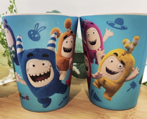 Mannbiotech - Video of Oddbods Bulk Coffee Cups