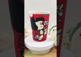 Video of Cartoon Personalized Best Reusable Cups