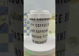 Mannbiotech - Video of Bamboo Fiber Compostable Coffee Cups Coffee Cups