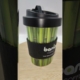 Mannbiotech - Video of Eco Friendly Bamboo Fibre Reusable Coffee Cups With Lids