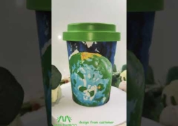 Mannbiotech - Video of Green Earth Bamboo Fiber Eco Coffee Cups