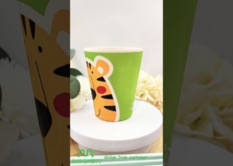 Video of Cartoon Tiger Wholesale Coffee Cups