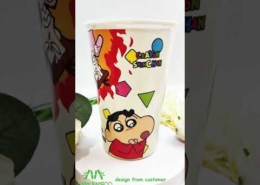 Mannbiotech - Video of Crayon Shin-chan Bamboo Fiber Reusable Coffee Cups