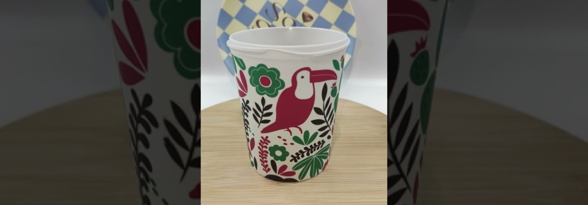 Mannbiotech - Video of Custom Bamboo Reusable Coffee Cups
